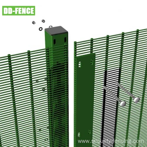 High Security Anti Climb Fence for Boundary Border